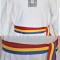 brau mare tricolor, brau tesut manual, brau tesut la razboi, curea handmade