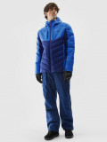 Geacă de schi din puf cu umplutură sintetică pentru bărbați - albastru, 4F Sportswear