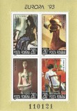 |Romania, bloc, Europa CEPT, 1993, MNH