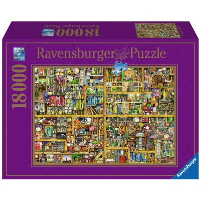 Puzzle Ravensburger Magic Library 18000 Piese foto