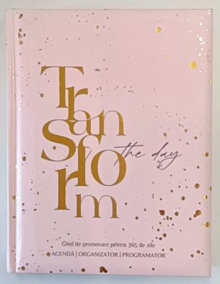 TRANSFORM THE DAY , GHID DE PROMOVARE PENTRU 365 ZILE de IOANA PREDOIU , 2024 foto