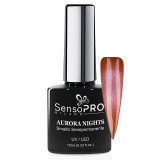 Cumpara ieftin Oja Semipermanenta Aurora Nights SensoPRO Milano 10ml, Moon Mirage 24