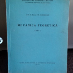 MECANICA TEORETICA. ANEXA - PP. TEODORESCU