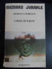 Unde Scurte Jurnal Indirect - Monica Lovinescu ,543780 foto