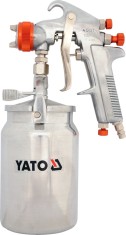 Pistol de vopsit cu rezervor metalic YATO