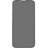 Folie sticla protectie ecran 111D Privacy Full Glue margini negre pentru Apple iPhone 13, 13 Pro, 14, 16e, 17e