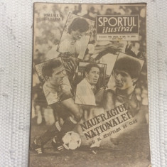 revista sportul sport ilustrat nr. 10 1990 naufragiul nationalei fotbal handbal