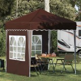 vidaXL Cort de Petrecere Pop-up Maro 195 x 195 x 245 cm 42019731