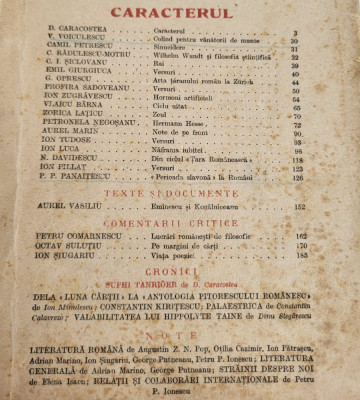 Revista Fundatiilor Regale 1 ianuarie 1944 (Vasile Voiculescu, P. P. Panaitescu) foto