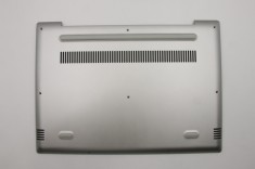Carcasa inferioara bottom case Laptop, Lenovo, IdeaPad 520S-14IKB Type 80X2, 81BL, 5CB0N78458, AP1YN000500, argintie