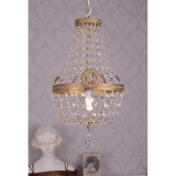 Lampa din alama masiva cu cristale KKC007, Lustre