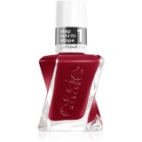 Essie gel couture 2.0 lac de unghii cu efect de gel culoare 509 paint the gown red 13,5 ml