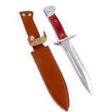 Cutit Baioneta AK-47 CCCP 27.5cm, Teaca Piele, Vanatoare, Full Tang, Otel Inoxidabil, Rohs