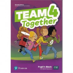 Team Together 4 Pupil&amp;#039;s Book with Digital Resources Pack - Kay Bentley foto