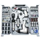 Trusa set scule pneumatice 71 piese aer comprimat, pistol clichet impact polizor drept ciocan DISLN82 (BK78284)