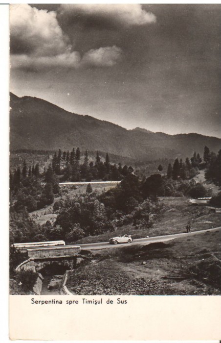 CPIB 22786 - CARTE POSTALA - SERPENTINE SPRE TIMISUL DE SUS, RPR