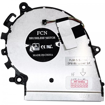 Cooler procesor Laptop, Lenovo, Yoga 530-14IKB Type 81EK, 81FQ, 5H40R19595, 5H40R08709, DFS150705BR0T, FKJH, BAZA0605R5H-Y004, UMA, 5V, 0.5A, CPU foto