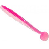 Twister Lunker City Swimming Ribster 4&rdquo; Grub, 147 Bubblegum, 10cm, 10buc/blister