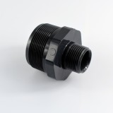 PVC - U Doppelnippel redus AG 2&quot; x 1&quot;
