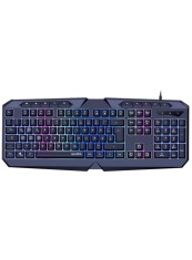 Speedlink Ludicium Rgb Rainbow Gaming Keyboard Black Us Layout PC