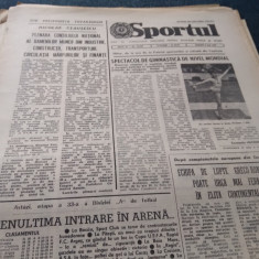 ZIARUL SPORTUL 5 MAI 1984 ETAPA