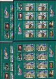 2008 LP 1813 f IASI-600 ANI ATESTARE DOCUMENTARA MINICOLI 8 TIMBRE+4 VINIETE MNH