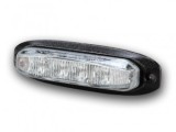Stroboscop LED Auto/Moto Profesional Predator X6 Galben 12-24V, 18W, 6 LED, Omologat ECE R65/R10, IP67