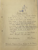 Norman Manea - document vechi - manuscris, semnatura olografa