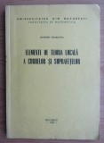 Carte Elemente de teoria locala a curbelor si suprafetelor de Dumitru Smaranda, 1984, 155 pagini, format 17x24 cm, brosata, romana