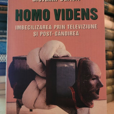 Giovanni Sartori - Homo videns. Imbecilizarea prin televiziune si post-gandirea