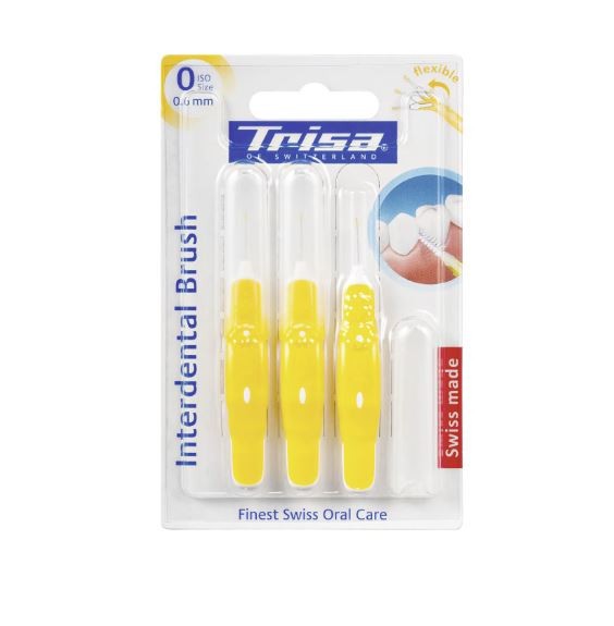Set 3 Periute interdentare Trisa 667927 ISO 0 0,6mm - NOU