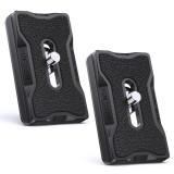 Cumpara ieftin Set de doua placute K&amp;F Concept quick release 1/4 KF31.031