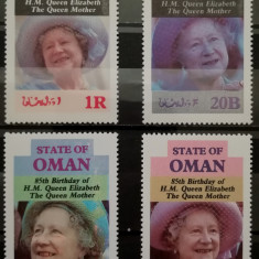 BC347, Oman 1985, serie regina Elisabeta mama