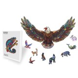 Puzzle din lemn Vultur 150 piese
