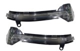 Set lampi semnalizare oglinda Bmw Seria 5 2017, Seria 6/6 Gc 20, Seria 7 2016, fata, stanga+dreapta, indicator dinamic; LED; fumuriu; Tuning;