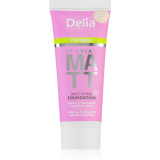 Delia Cosmetics It&#039;s Real Matt machiaj cu efect matifiant culoare 106 coffee 30 ml
