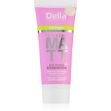 Delia Cosmetics It&#039;s Real Matt machiaj cu efect matifiant culoare 104 Sand 30 ml