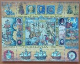 YUGOSLAVIA-1992- Aniv.500 ani-COLUMB -Descopera AMERICA-Colita-Nestampil.-Vezi-Scan