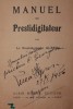 MANUEL DU PRESTIDIGITATEUR