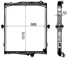 MAHLE CR 2095 000P Radiator, racire motor