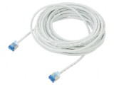 Patch cord U/FTP 6a 10m alb LSZH 32AWG, Goobay
