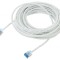Patch cord U/FTP 6a 10m alb LSZH 32AWG