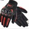 Manusi de protectie pentru motocicleta, Nylon, XS,ROSII