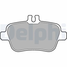 DELPHI LP2289 set placute frana,frana disc