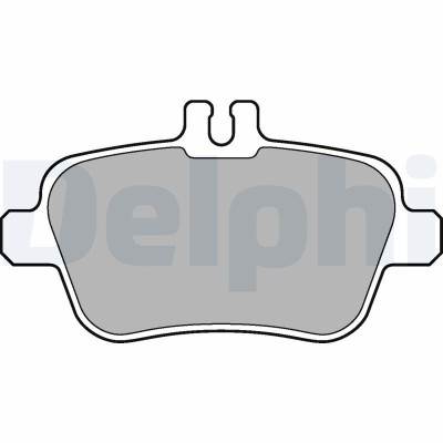 DELPHI LP2289 set placute frana,frana disc foto