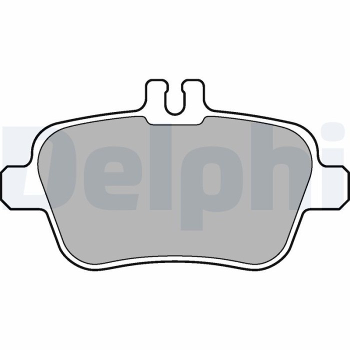 DELPHI LP2289 set placute frana,frana disc