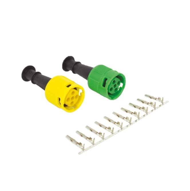 Set conectori lampi remorca 5 pini, ptr lampi cu 4 functii AutoDrive ProParts