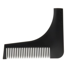 Pieptan pentru modelarea si conturarea barbii, plastic, negru