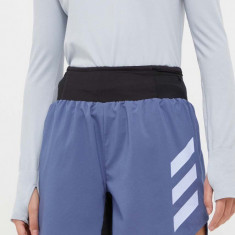 adidas TERREX pantaloni scurti sport Agravic femei, cu imprimeu, high waist