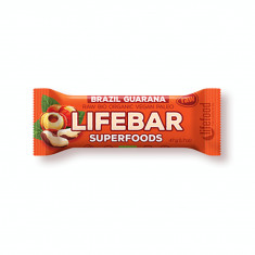 Lifebar plus baton cu guarana si nuci braziliene eco 47g foto